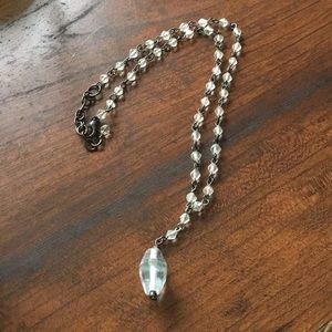 ⭐️Black and white necklace